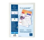 Chemise à 2 rabats personnalisable Kreacover® 24 x 32 cm couleur