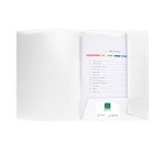 Chemise à 2 rabats personnalisable Kreacover® 24 x 32 cm couleur