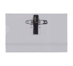 Badge à pince et épingle 54 x 90 mm - Boîte de 50