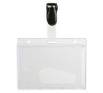 Porte-badge à pince 60 x 90 mm - Boîte de 25