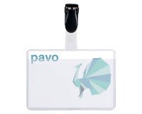 Identificadores con pinza 60 x 90 mm - Caja de 50