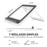 Support ordinateur portable I-spire Fellowes blanc