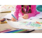 Crayon de couleur Stabilo Woody 3 en 1 couleurs assorties - Etui de 6 + 1 taille-crayons