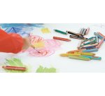 Crayon de couleur Stabilo Woody 3 en 1 couleurs assorties - Etui de 6 + 1 taille-crayons