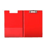 Porte-bloc à pince avec rabat Esselte A4 24,2 x 34,9 cm - Rouge