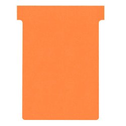 Fiche T indice 3 / 92 mm orange