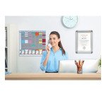 Fiche T indice 2 / 60 mm gris - Lot de 100