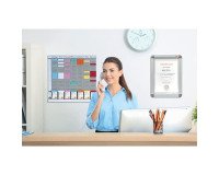 Fiche T indice 2 / 60 mm gris - Lot de 100