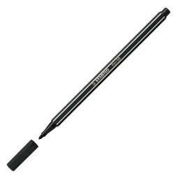 Stylo feutre Pen 68, largeur de tracé: 1,0 mm, noir