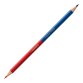 Crayon de couleur bicolore Stabilo Original rouge/bleu
