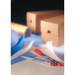 Marqueurs permanents OhPen Stabilo pointe fine 0,7 mm - Pochette de 8