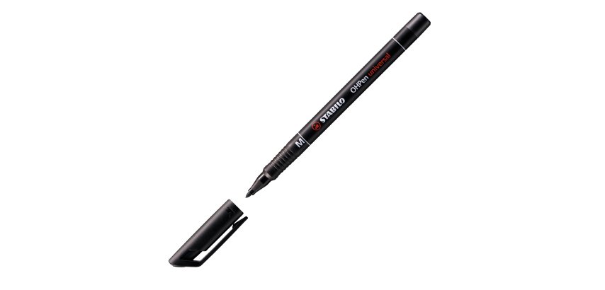 Marqueur permanent Stabilo OHPen pointe 1 mm