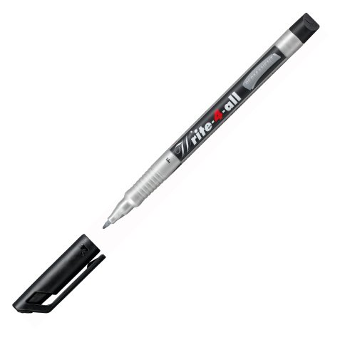 Marqueur permanent Stabilo Write-4-all pointe 0,7 mm noir