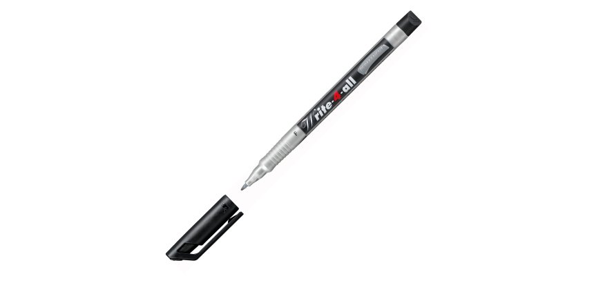 Marqueur permanent Stabilo Write-4-all pointe 0,7 mm noir