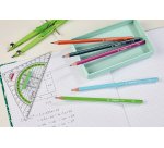 Crayon de couleur triangulaire Trio court Stabilo - Etui de 12