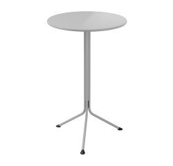 Tavolo alto tondo UNISIT Tampa grigio