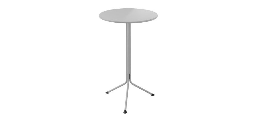 Tavolo alto tondo UNISIT Tampa grigio