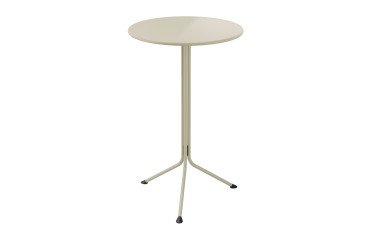 En_tavolo alto tondo tampa avorio