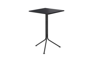 En_tavolo alto quadro tampa nero