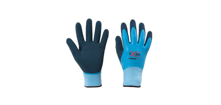 Guanti Rossini GGC095 in lattice doppia spalmatura, 1 paio