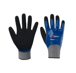 Guanti antitaglio D Rossini GGC055 in nitrile doppia spalmatura, 1 paio