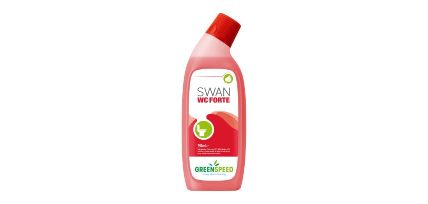 Détartrant toilette Greenspeed Swan WC Forte 750ml rouge