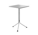 Tavolo alto piano quadro Tampa colore grigio