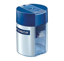 Spitzdose mit Auffangbehälter, rund, silberfarben