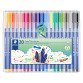Feutre de coloriage Triplus Color Staedtler couleurs assorties - Étui de 20
