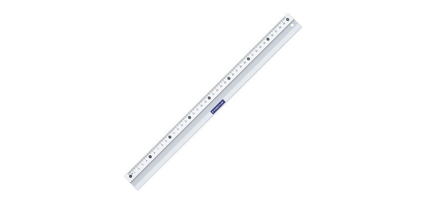 Règle plate aluminium Staedtler 40 cm