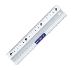 Staedtler 15 cm aluminum flat ruler
