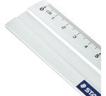 Règle plate aluminium Staedtler 15 cm