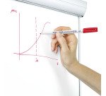 Marqueur effaçable Staedtler Lumocolor 301 pointe ogive 1 mm - Pochette 4 couleurs assorties