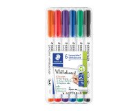 En_etui 6 marqueurs eff lumocolor 301 staedtler