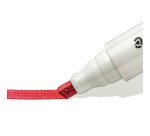 Marqueur effaçable rechargeable Staedtler Lumocolor 351B pointe biseautée 2 à 5 mm couleurs assorties - Pochette de 6