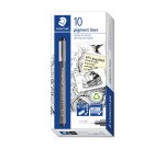 Stylo feutre Staedtler Pigment Liner 308 noir permanent pointe 0,1 mm - écriture extra-fine