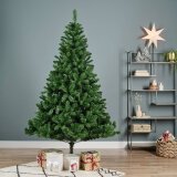 Sapin de Noël - sapin artificiel Greenwood aspect naturel - hauteur 150 cm