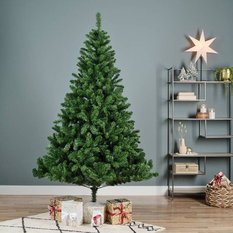 Arbol de navidad artificial Greenwood Alto 150 cm
