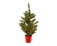 Mini arból de Navidad Allison pre iluminado - Alto 45 cm