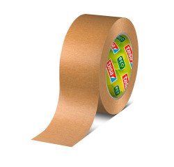 En_cinta adhesiva tesa eco papel color kraft 50 mt x 50 mm para embalaje