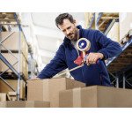 Pack Ruban adhésif d'emballage PAPER ecoLogo, 38mm x 25m