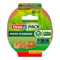 En_ruban d'emballage tesapack® paper ecologo 38mm