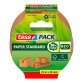 Verpakkingstape tesapack® Papier Standard ecoLogo 38mmx25m bruin