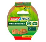Pack Ruban adhésif d'emballage PAPER ecoLogo, 38mm x 25m
