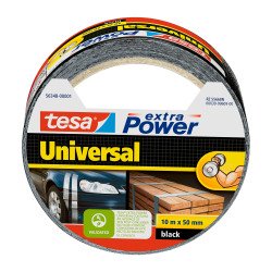 Duct tape Tesa 50mmx10m extra Power zwart