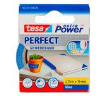 Ruban adhésif toilé Tesa Extra Power Perfect, 19 mm x 2,75 m, bleu