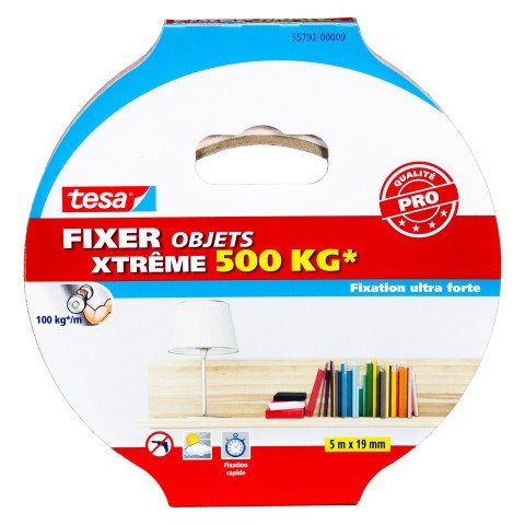 Cinta adhesiva de doble cara para montaje Tesa Powerbond Ultra Strong 19 mm x 5 m