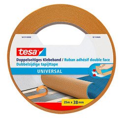 Cinta adhesiva de doble cara Tesa Universal - 38 mm x 25 m
