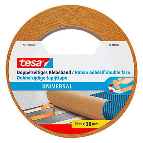 Universele dubbelzijdige tape, 38 mm x 25 mm