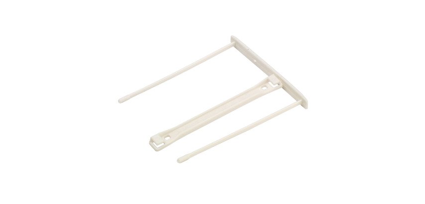 Fástener de archivo de plástico Fellowes de 10 cm (caja de 100)